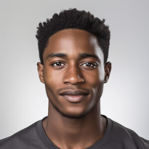 A Handsome Man - Clean & Modest Face - Region: African American...