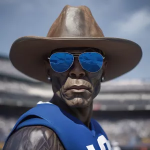 Hyper-realistic highly-detailed anthropomorphic skullfaced man,...