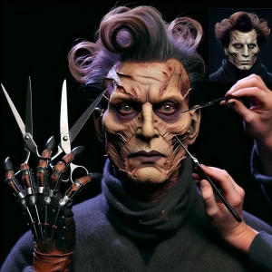 Create an appearance transformation using Hollywood-grade makeup...