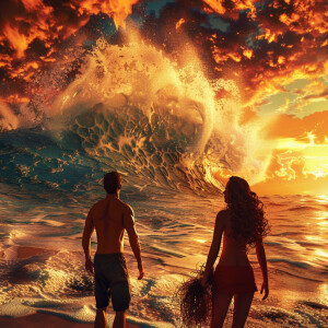 Create a captivating super high resolution 3D image of a 40-year...