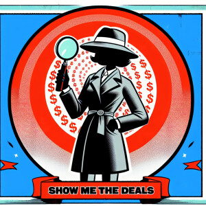 white background gray female silhouette with detective hat holdi...