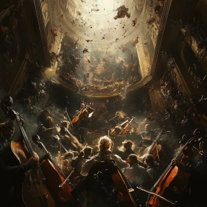 Orchestral Music Album Cover