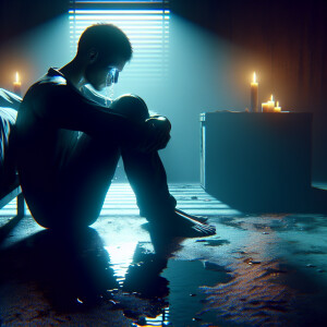 I'm drowning in the tears you left behind, 8k resolution, HDR, u...