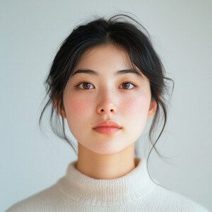 Portrait of a youthful-looking 23-year-old Japanese-Californian...