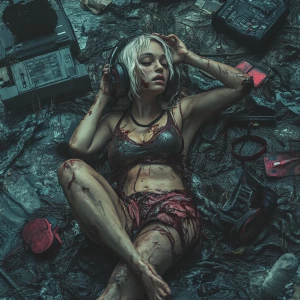 Phone,headphones, chilling,social, art,food,towel,apricot, tsuna...