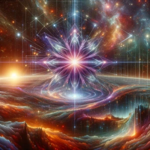 Create a professional-grade artwork depicting a 25-dimensional c...