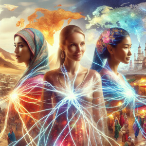 Три Женщины в разных уголках земли связанны между собой потоками...