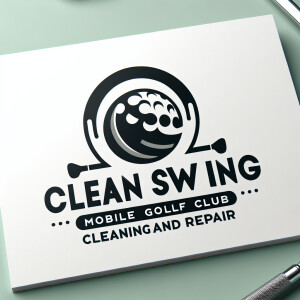 Design a business logo for Clean Swing Mobile Golf Club Cleaning...