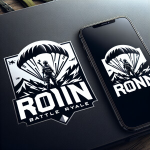 draw me a logo based on the game pubg mobile with the inscriptio...