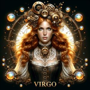 Create a high-definition 8K resolution illustration of a steampu...