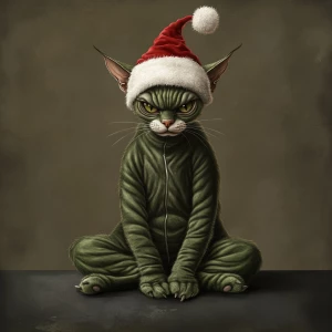 digital colourful airbrushed painting of a realistic Sphinx cat,...