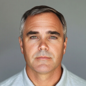 Create a hyper-realistic photograph full male facial image scan...