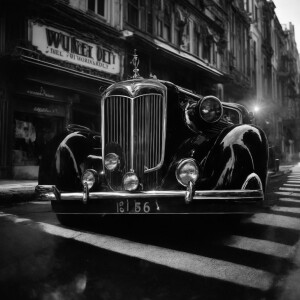 Betty Boop with an umbr