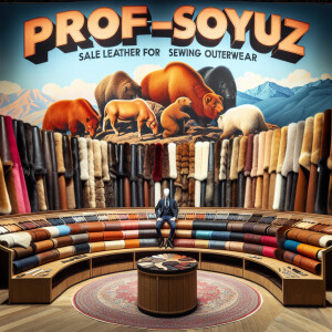 The company sells leather clothing for sewing outerwear, as well...