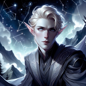 Caranthir-Ar-Fieniel from the Witcher uses magic to alter the st...