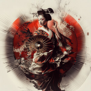 Goddess Amaterasu    --sref 1974360993   1052399410