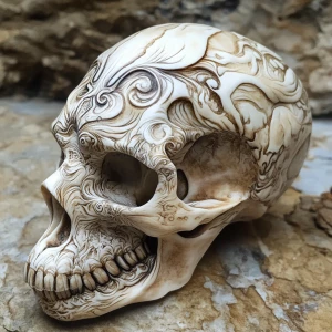 Zephyr skull very delicate looking