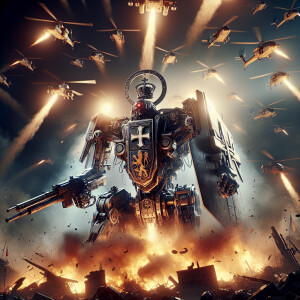 England as a transformer character, adorned with Saint George’s...