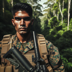 Marine soldier