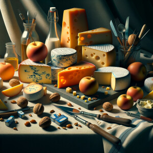 Table of cheese