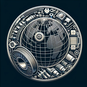 3D printing world logo in high resolution