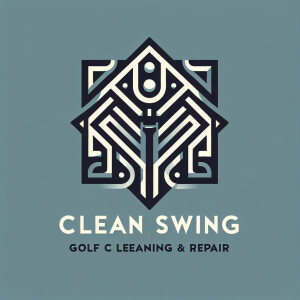 Design a sleek and minimalist logo for 'Clean Swing Golf Club Cl...