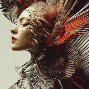 Goddess Freya   --sref 1974360993   1052399410