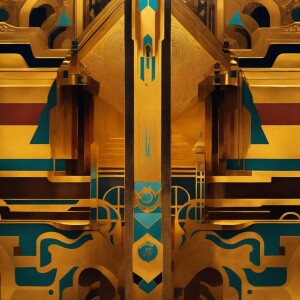 Create an image in the ornate, gold-leaf accented style of Gusta...