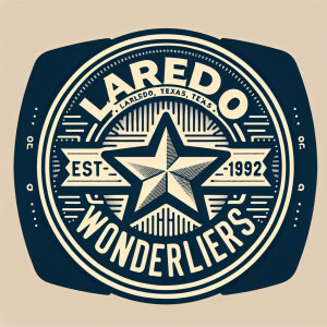 Create a badge for the business named “Laredo Wonderliers” estab...