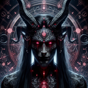 t5xxl: This digital art piece captures the essence of gothic and...