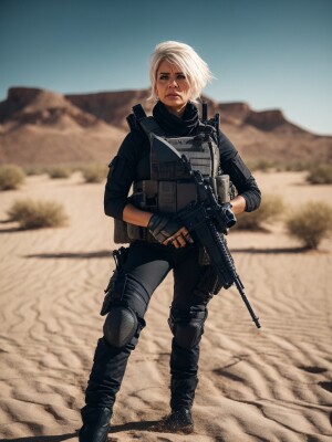 Photorealistic, high resolution, 1womanl, Solo,The background is...