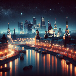 Night Moscow
