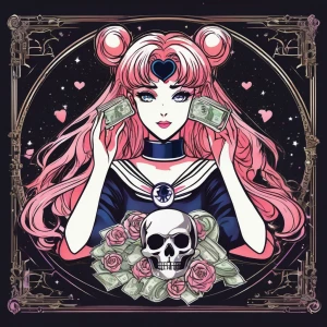 Shaped Logo
 brand name [Dead Hearts & Butterflies]
Anime logo
E...