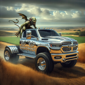 2018 dodge ram all chrome, intricate ornate ornamental design e...
