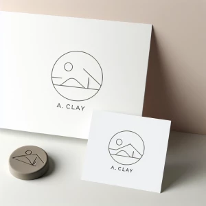 Create a logo for A.Clay
