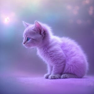 A spectral, ethereal figure emerges from a mist of soft pastel h...