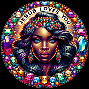 Design a tag that encapsulates a beautiful, colorful depiction o...