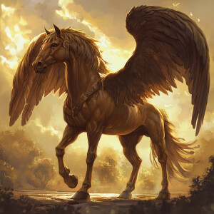 Imagine a powerful horse with massive, well-defined muscles ripp...