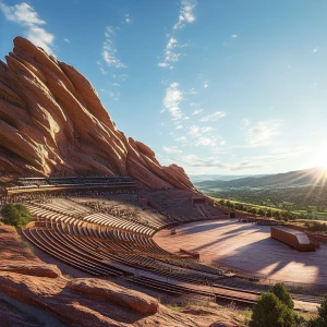 A breathtaking, photorealistic 3D 8K UHD photograph of Colorado'...