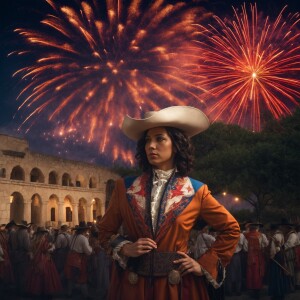 Create an image celebrating Texas Independence Day, featuring th...
