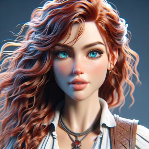 Create an image of a model similar to that of Victoria's Secret...