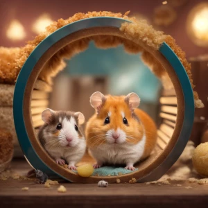 generate hamster and a plane