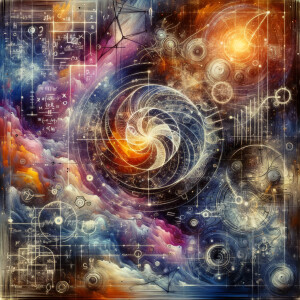 Space time, continuum, solar energy, squiggly, lines, Einstein,...