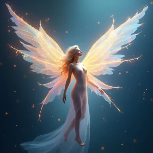 A resplendently shimmering Elysian aetherial modular migrant, it...