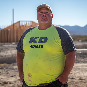 Curtis Kowe a drywall contractor Caucasian male beginning transi...