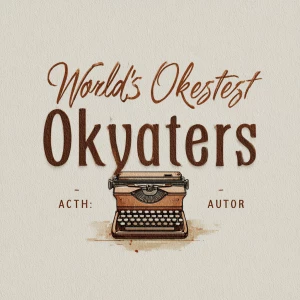 Minimalist vintage-style illustration, bold serif text reading "...