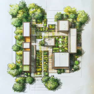 Green building for Kerala, sustainability post for Instagram a f...