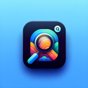 create new icon look for arc search app. The icon should be cons...