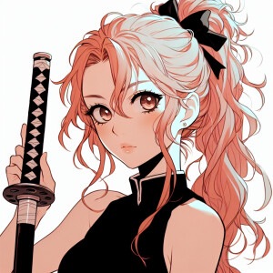The teenage daughter of Sakura Haruno and Ichigo Kurosaki. Beaut...