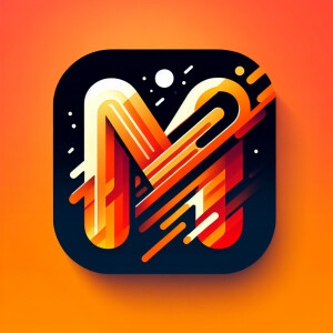 Icon app orange color M